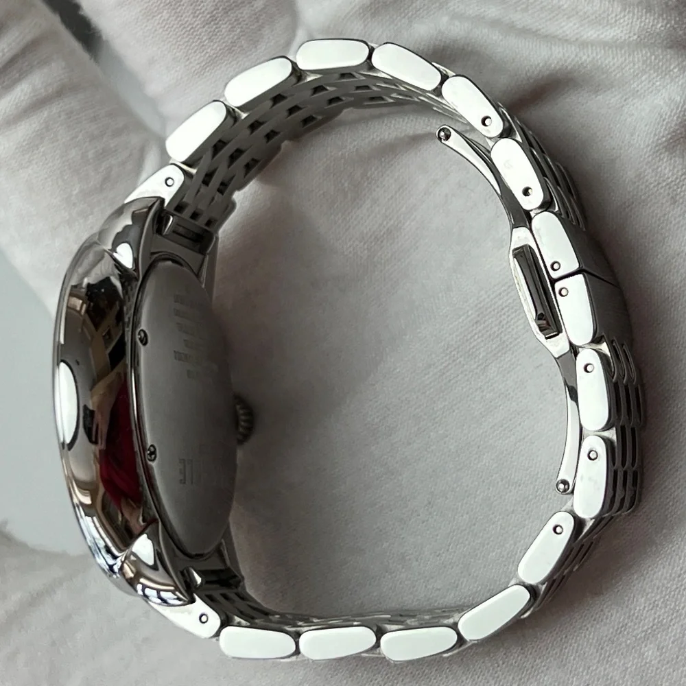 💖Michele Serein💖Diamond Silver Dial Chronograph 40mm Stainless Steel Ladi… - Picture 15 of 17